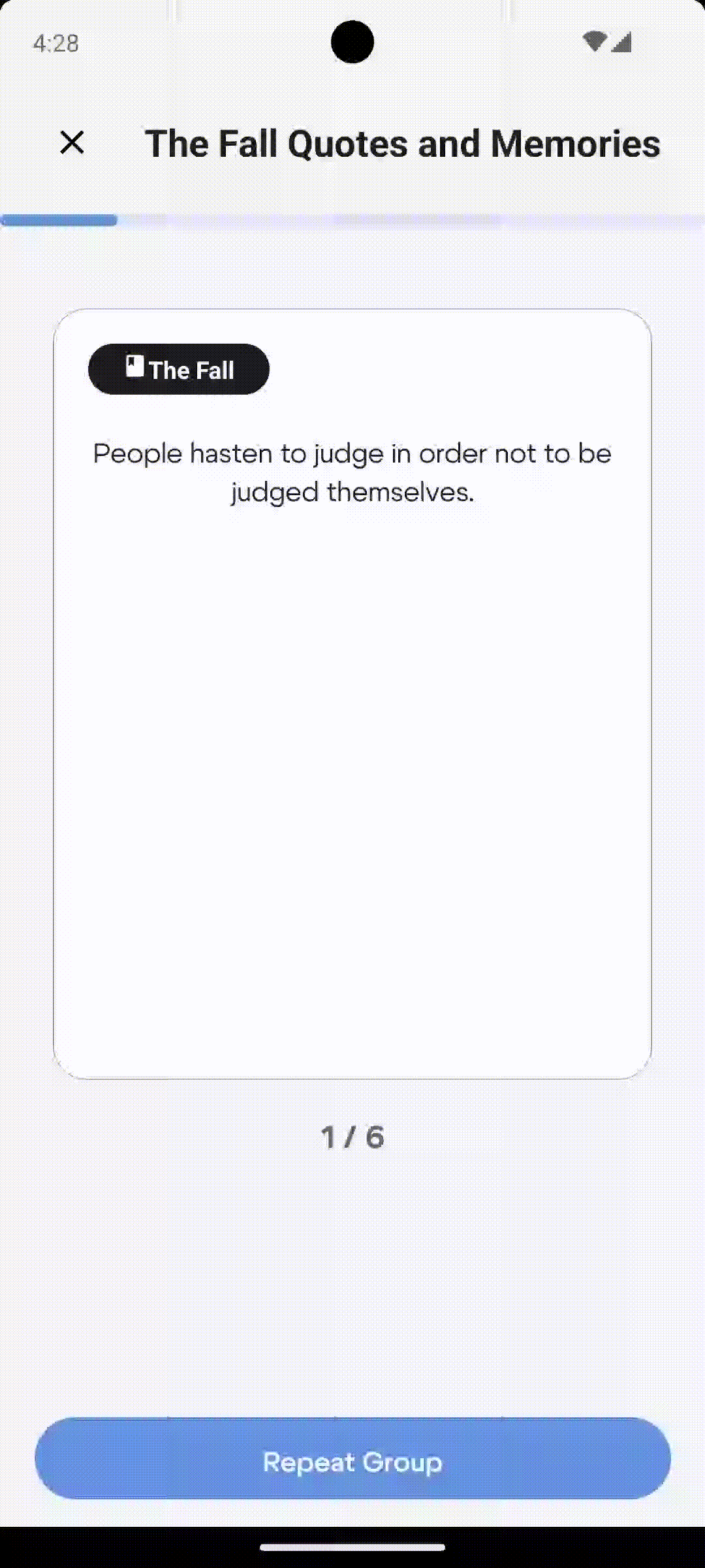 Spaced Repetition Demo